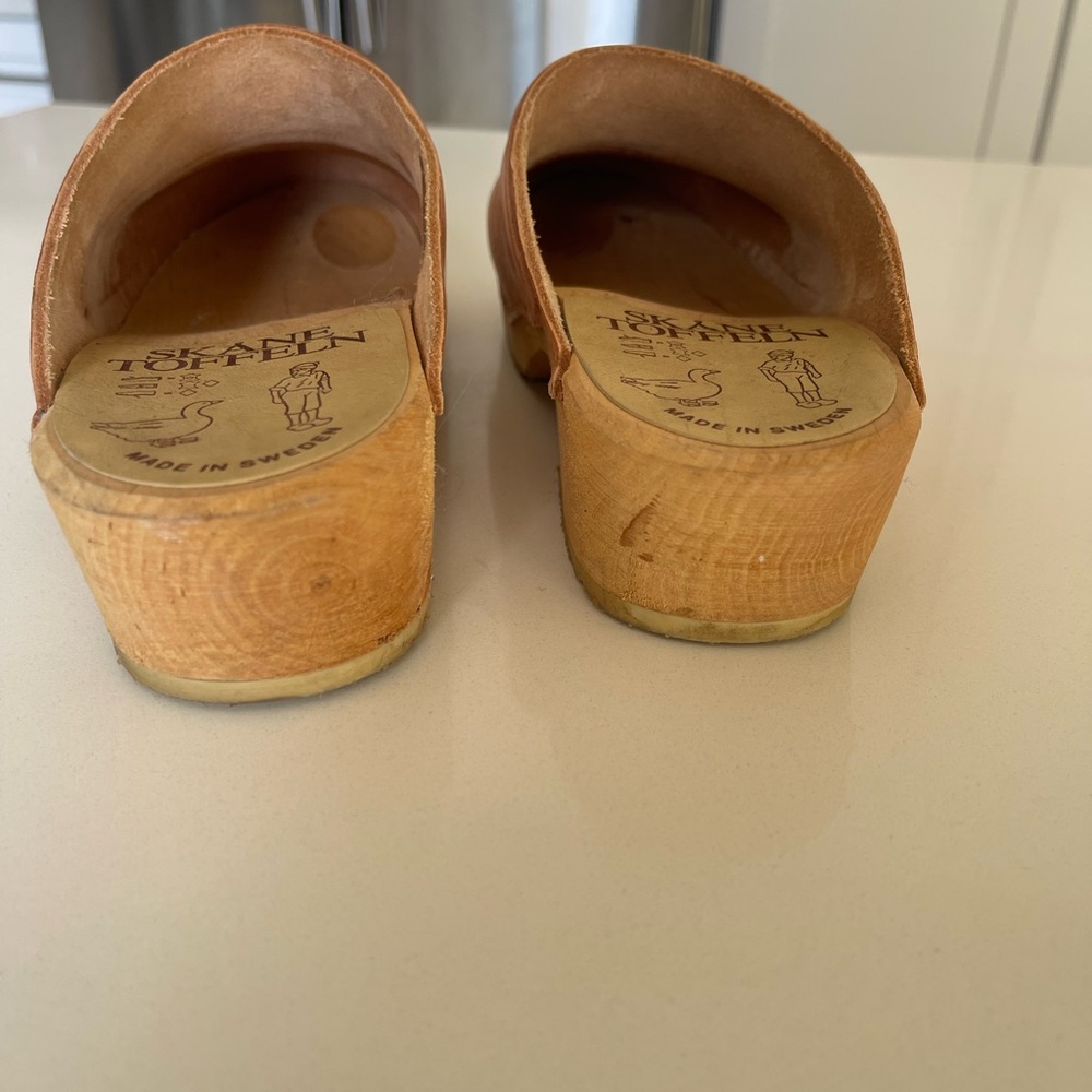 Skane Tofeln Orange Clogs - Picture 5 of 6